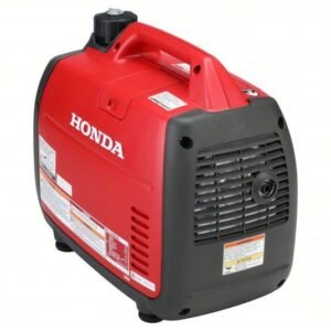 HONDA Portable Generator: Inverter, Gasoline, 1,800 W Running, 2,200 W Starting, 120V AC, Recoil