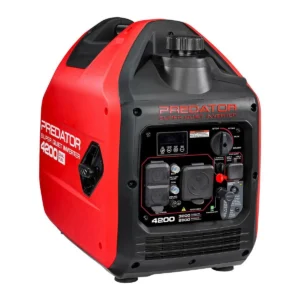 PREDATOR 4200 Watt Dual-Fuel SUPER QUIET Inverter Generator with CO SECURE Technology, California Compliant