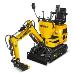 Mini Compact Excavator Loncin 300cc 9hp Engine, 43.3″ Max. Digging Depth, 0.6Ton, 1345 LBS Operating Weight, MEC06