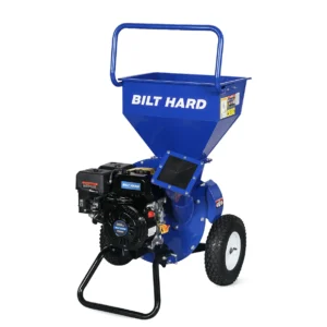 BILT HARD 3″ Gas Chipper Shredder with 209cc Engine for Heavy Yard Cleanup