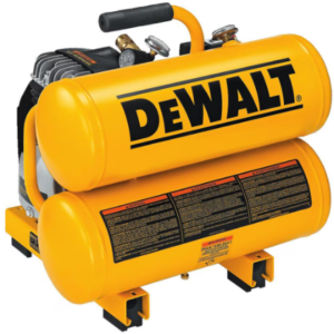 DEWALT 4 Gal. 1.1 HP Continuous Electric Hand Carry Air Compressor