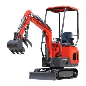 TYPHON TERROR ONE STORM Mini Excavator – 1 Ton Trench Digger Engine USA
