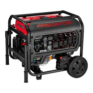 PREDATOR 13,000 Watt Tri-Fuel Portable Generator with Remote Start and CO SECURE Technology, 49-State Compliant